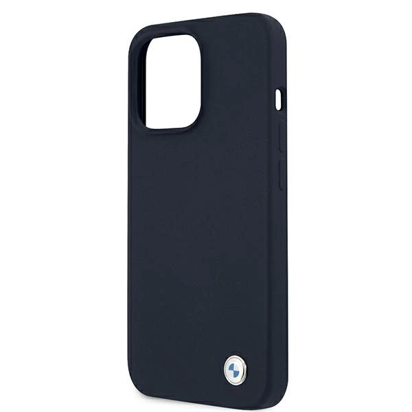 BMW Silicone Signature Case for iPhone 13 Pro Max 6.7" - Navy Blueeng