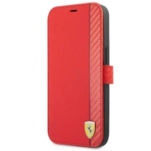 Ferrari FESAXFLBKP13SRE iPhone 13 mini 5.4" red/red book On Track Carbon Stripeeng