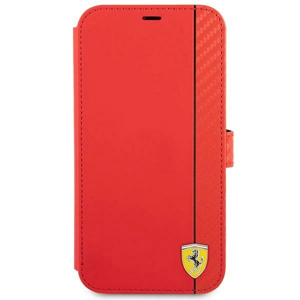 Ferrari FESAXFLBKP13SRE iPhone 13 mini 5.4" red/red book On Track Carbon Stripeeng