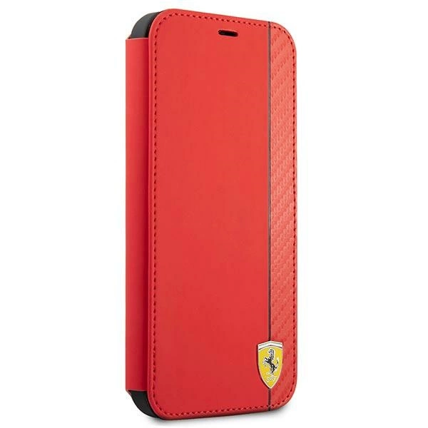 Ferrari FESAXFLBKP13SRE iPhone 13 mini 5.4" red/red book On Track Carbon Stripeeng