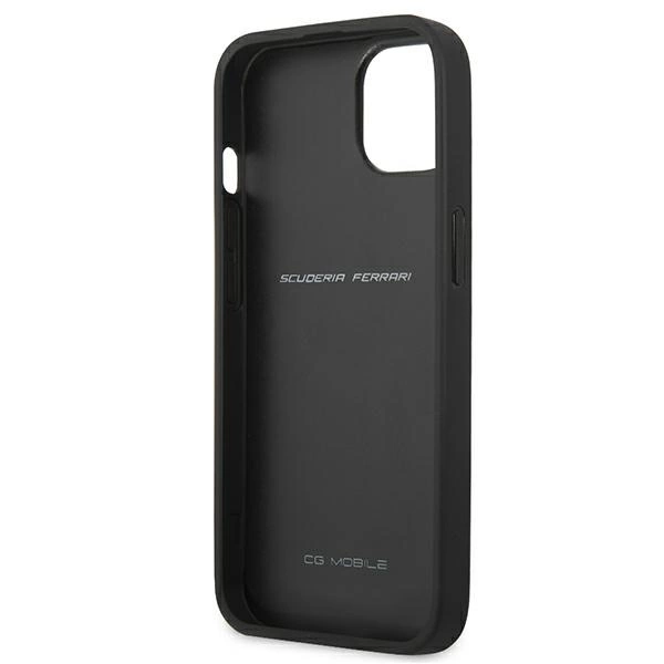 Ferrari FESAXHCP13SRE iPhone 13 mini 5.4" red/red hardcase On Track Carbon Stripeeng