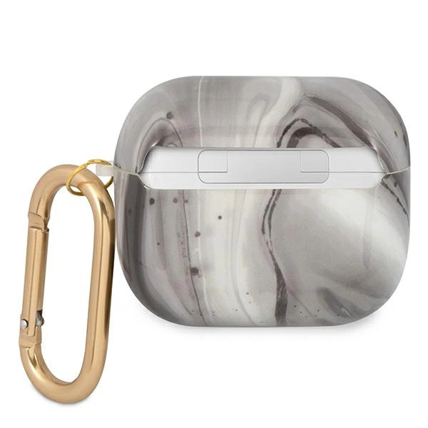 Guess GUA3UNMK AirPods 3 cover black/black Marble Collectioneng