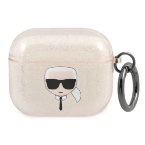 Karl Lagerfeld KLA3UKHGD AirPods 3 cover złoty/gold Glitter Karl`s Headeng