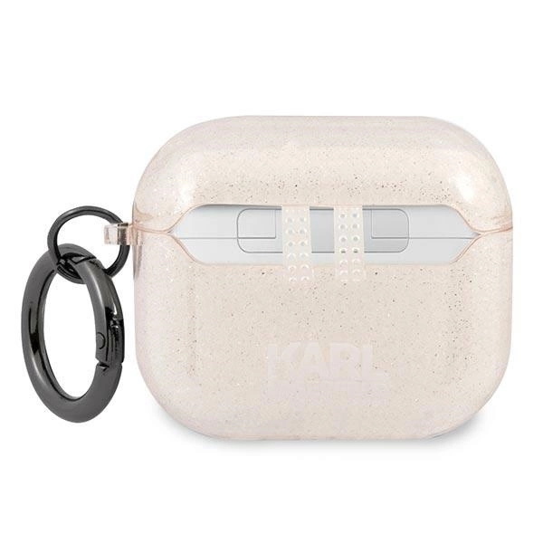 Karl Lagerfeld KLA3UKHGD AirPods 3 cover złoty/gold Glitter Karl`s Headeng