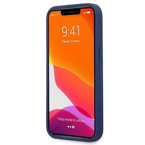 US Polo USHCP13SSFGV iPhone 13 mini 5,4" granatowy/navy Silicone Collectioneng