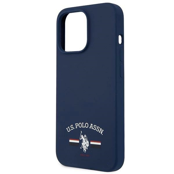 US Polo USHCP13XSFGV iPhone 13 Pro Max 6,7" granatowy/navy Silicone Collectioneng