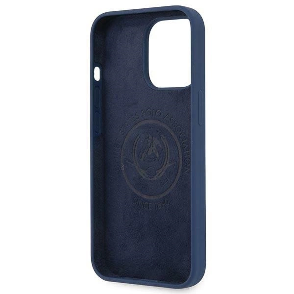 US Polo USHCP13XSFGV iPhone 13 Pro Max 6,7" granatowy/navy Silicone Collectioneng