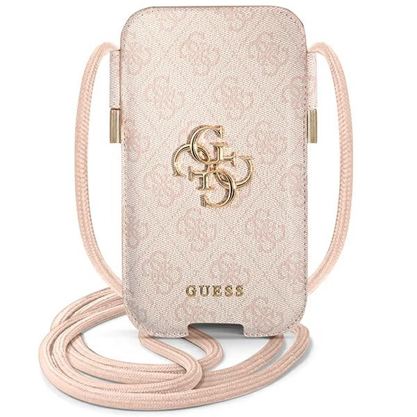 Guess Torebka GUPHL4GMGPI 6,7" różowy/pink hardcase 4G Big Metal Logoeng