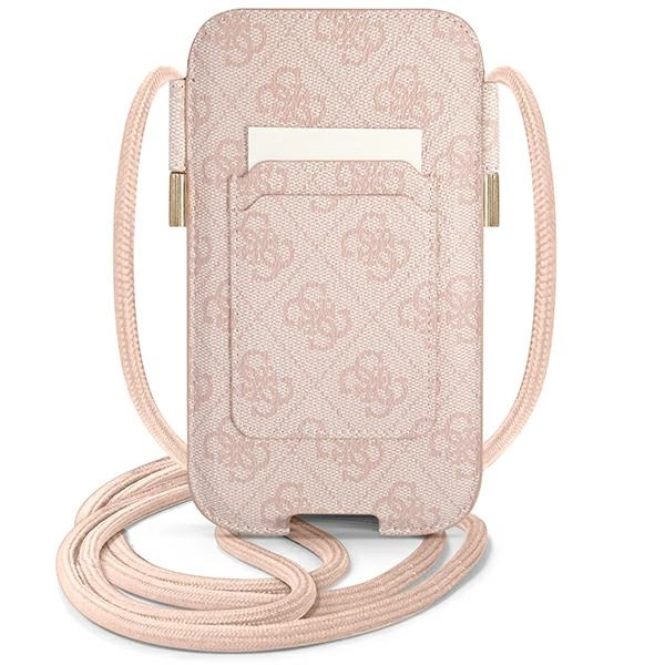 Guess Torebka GUPHL4GMGPI 6,7" różowy/pink hardcase 4G Big Metal Logoeng
