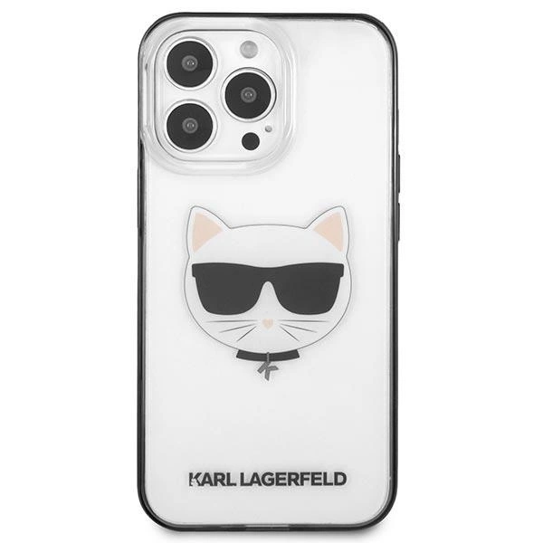 Karl Lagerfeld KLHCP13LHCHCK iPhone 13 Pro / 13 6,1" transparent Ikonik Choupetteeng