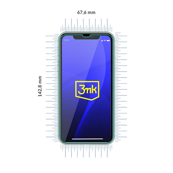 Apple iPhone 11 - 3mk FlexibleGlass ™eng