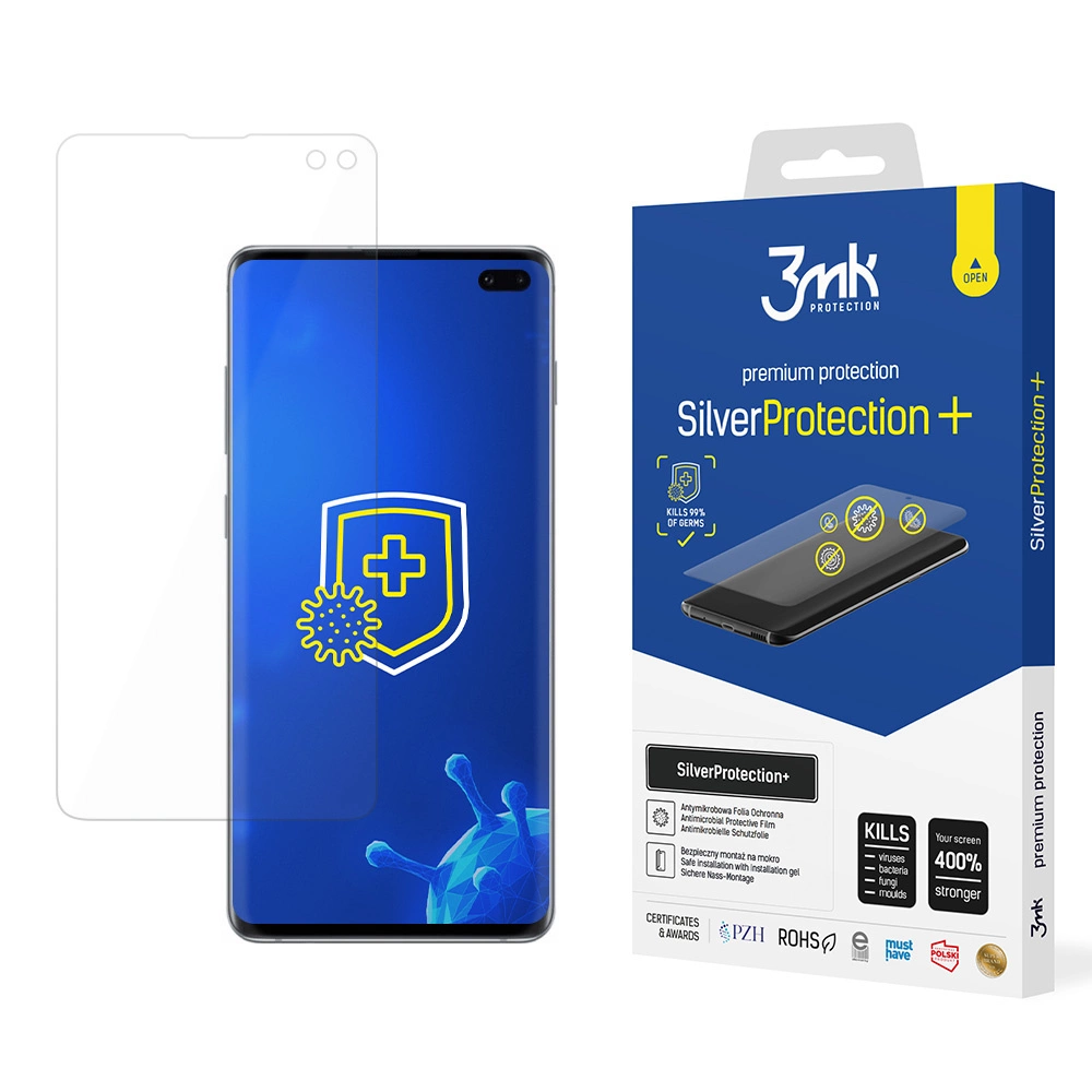 Samsung Galaxy S10 Plus - 3mk SilverProtection+eng