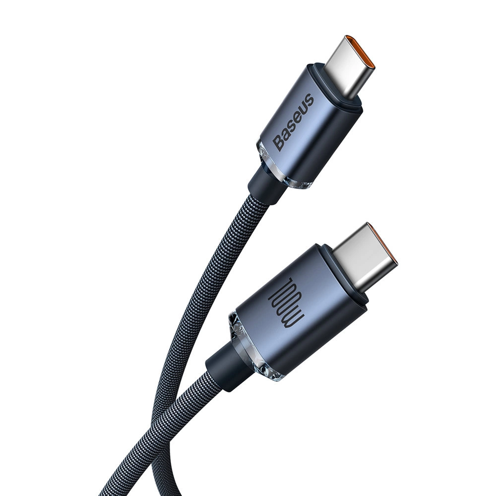 Baseus CAJY000701 USB-C - USB-C PD cable 100W 5A 480Mb/s 2m - blackeng