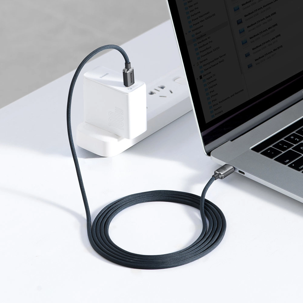 Baseus CAJY000701 USB-C - USB-C PD cable 100W 5A 480Mb/s 2m - blackeng