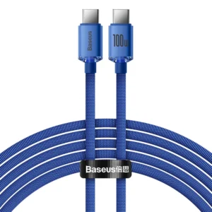 Baseus CAJY000703 USB-C - USB-C PD cable 100W 480Mb/s 2m - blueeng