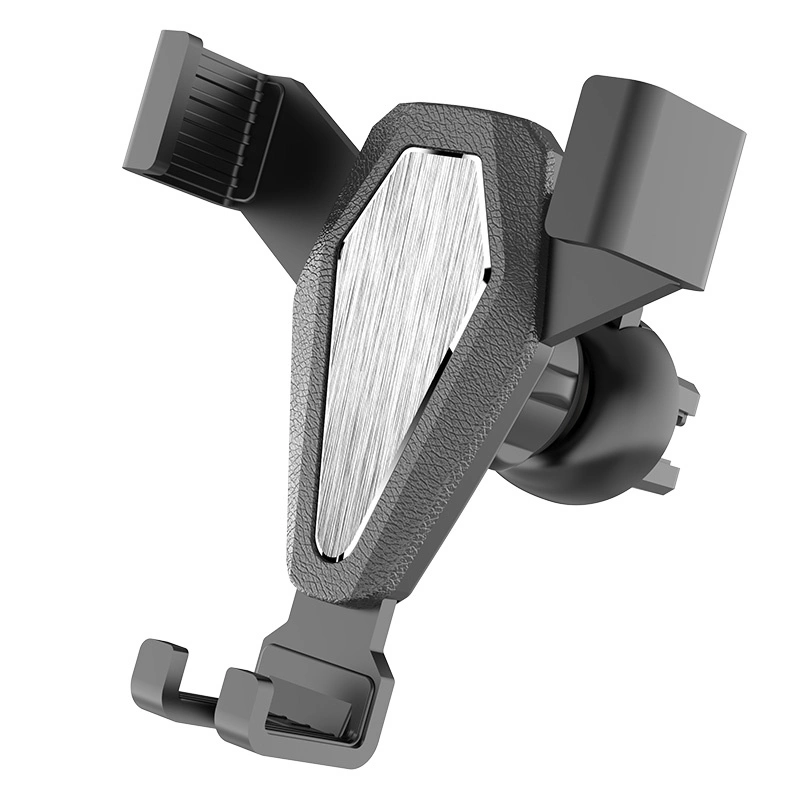 Gravity smartphone car holder, silver (YC07)eng