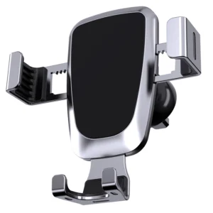Gravity smartphone car holder for air vent silver (YC08)eng