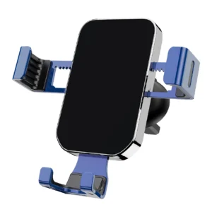Gravity smartphone car holder for air vent blue (YC12)eng