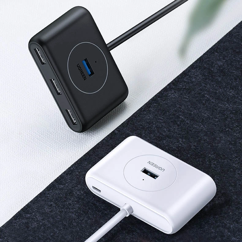 Ugreen multifunctional USB HUB Type c - 4 x USB 3.0 1m white (CR113)eng
