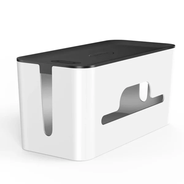 Ugreen cable organizer box box for slats L 42.5x17.5x15.5cm black and white (LP110)eng