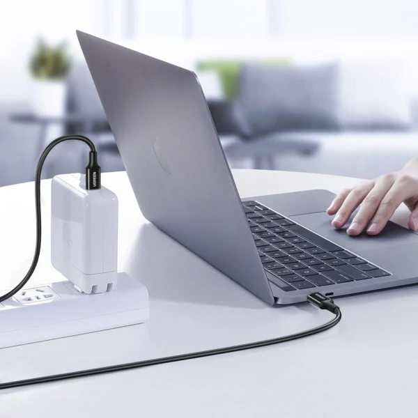 Ugreen cable USB Type C (male) to Type C (male) cable 1m white (US300)eng