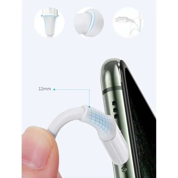 Ugreen cable USB Type C - Lightning 3A cable 0.25 m white (US171)eng