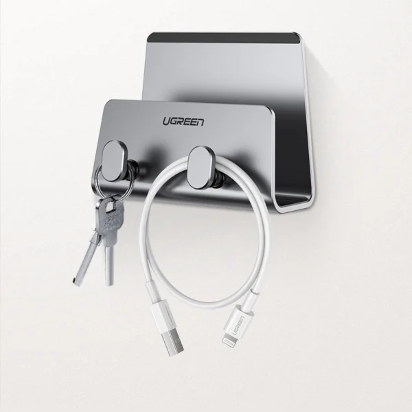Ugreen LP193 metal wall holder for smartphone / tablet 4-9.7" - silvereng