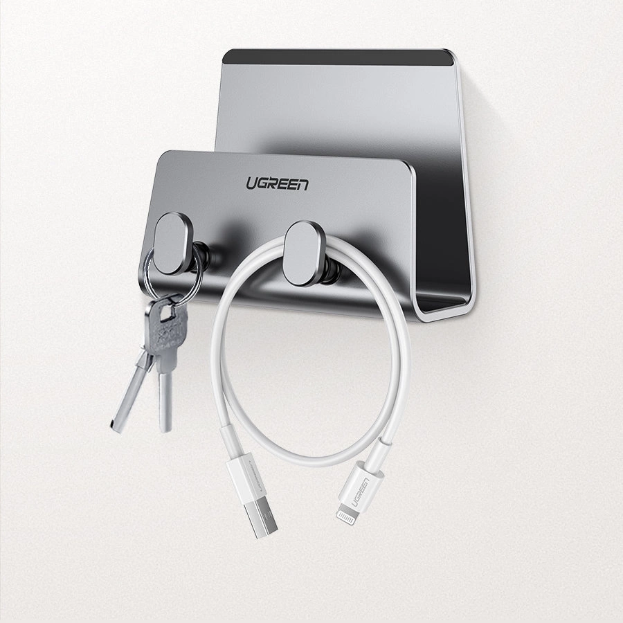 Ugreen LP193 metal wall holder for smartphone / tablet 4-9.7" - silvereng