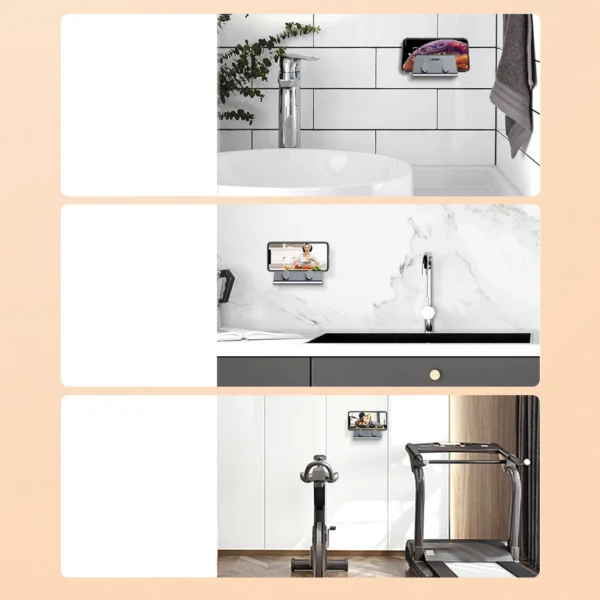 Ugreen LP193 metal wall holder for smartphone / tablet 4-9.7" - silvereng