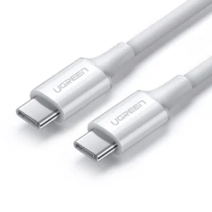 Ugreen US300 USB-C - USB-C PD QC FCP cable 100W 5A 480Mb/s 2m - whiteeng