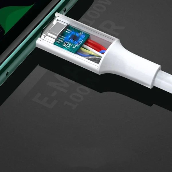 Ugreen US300 USB-C - USB-C PD QC FCP cable 100W 5A 480Mb/s 2m - whiteeng