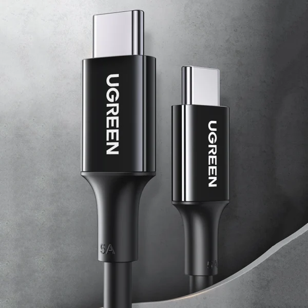 Ugreen US300 USB-C - USB-C PD QC FCP cable 100W 5A 480Mb/s 2m - whiteeng