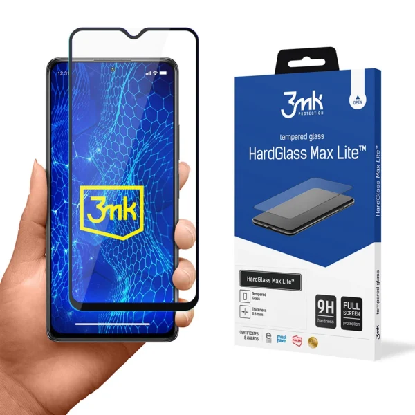 Xiaomi Redmi Note 10 Pro Black - 3mk HardGlass Max Lite™eng