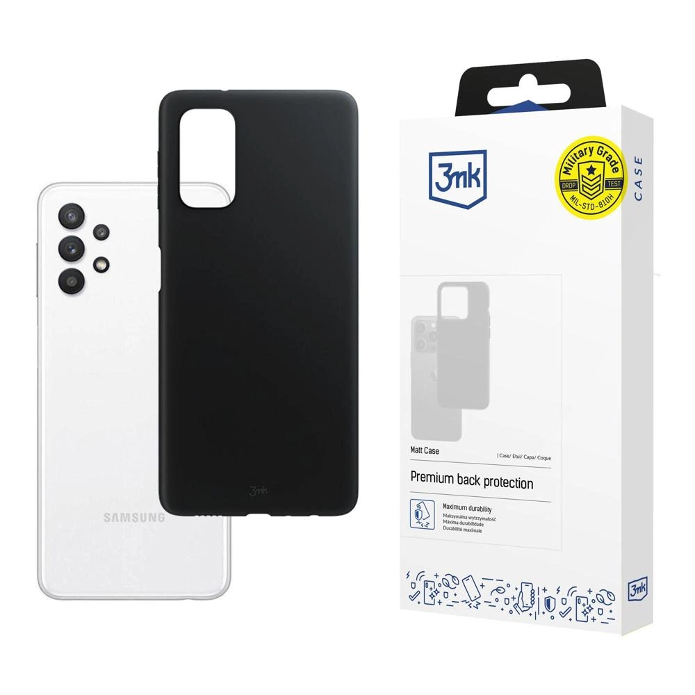 Samsung Galaxy A32 5G - 3mk Matt Case blackeng