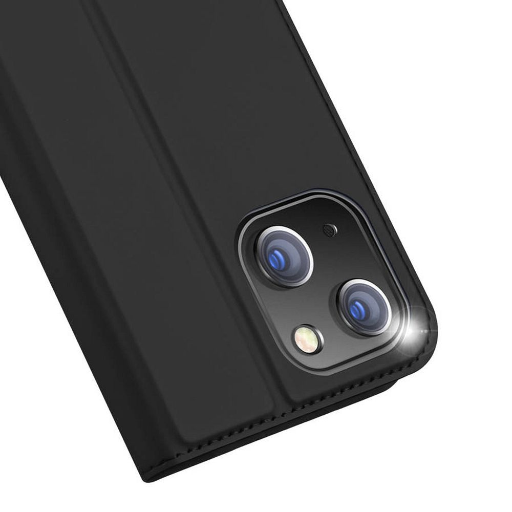 DUX DUCIS wallet case SKIN PRO for IPHONE 15 black
