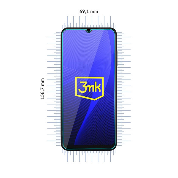Samsung Galaxy A03s 4G - 3mk FlexibleGlass ™eng