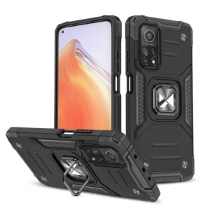 Wozinsky Ring Armor Tough Hybrid Case Cover + Magnetic Mount Mi Poco M4 Pro 5G / Redmi Note 11 5G (China) / Redmi Note 11T 5G / Redmi Note 11S 5G blackeng