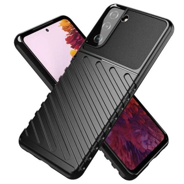Thunder Case flexible armored cover for Samsung Galaxy S22 + (S22 Plus) blueeng