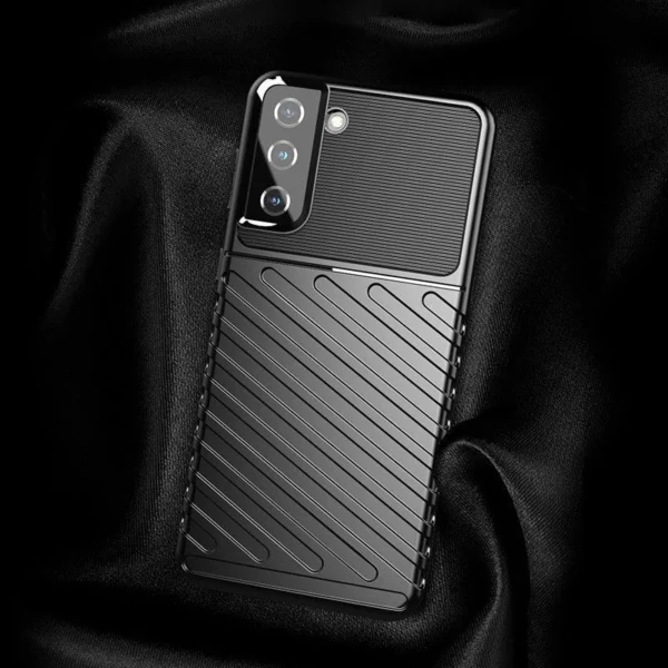Thunder Case flexible armored cover for Samsung Galaxy S22 + (S22 Plus) blueeng