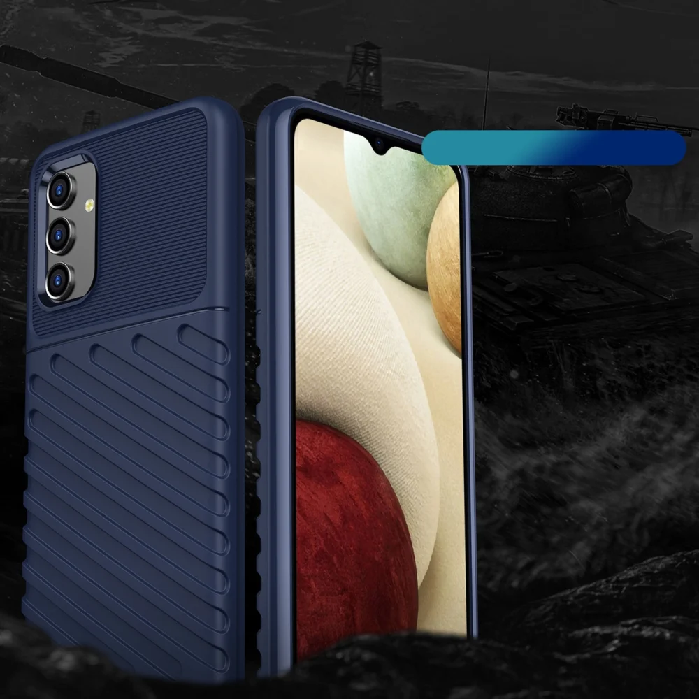 87539_2 Thunder Case flexible armored cover for Samsung Galaxy A13 5G blueeng