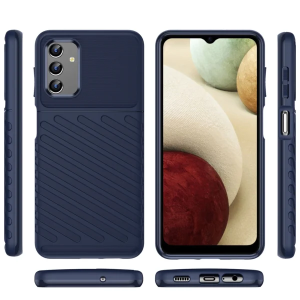 Thunder Case flexible armored cover for Samsung Galaxy A13 5G blueeng