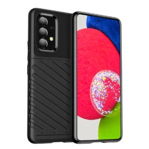 Thunder Case flexible armored cover for Samsung Galaxy A53 5G blackeng