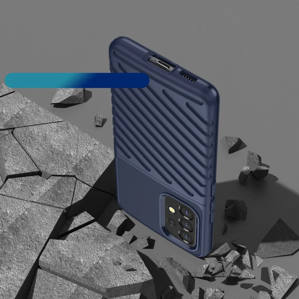 87543_7 Thunder Case flexible armored cover for Samsung Galaxy A53 5G blueeng