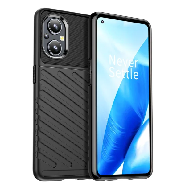 Thunder Case flexible armored cover for OnePlus Nord N20 5G blackeng