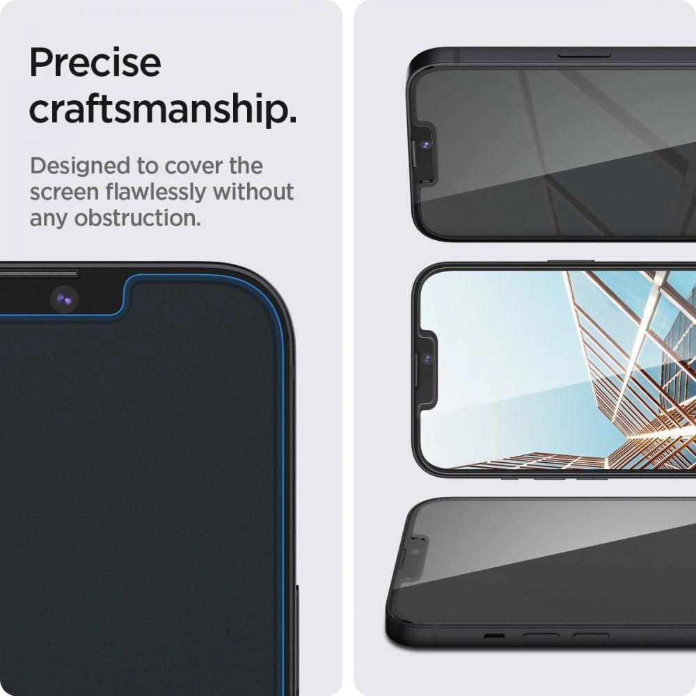 Spigen Glas.tR Slim Privacy Tempered Glass for iPhone 13 / 13 Pro / 14 / 16eeng