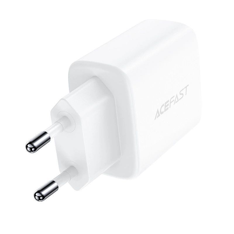Acefast wall charger USB Type C / USB 20W, PPS, PD, QC 3.0, AFC, FCP white (A25 white)eng