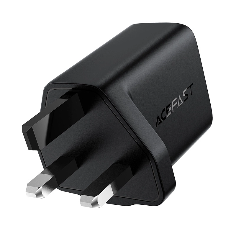 Acefast GaN wall charger (UK plug) USB Type C 30W, Power Delivery, PPS, Q3 3.0, AFC, FCP white (A24 UK white)eng
