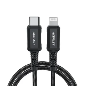 Acefast C4-01 Lightning - USB-C PD cable 30W 3A 480Mb/s 1.8m - blackeng
