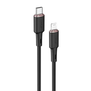 Acefast cable MFI USB Type C - Lightning 1.2m, 30W, 3A black (C2-01 black)eng
