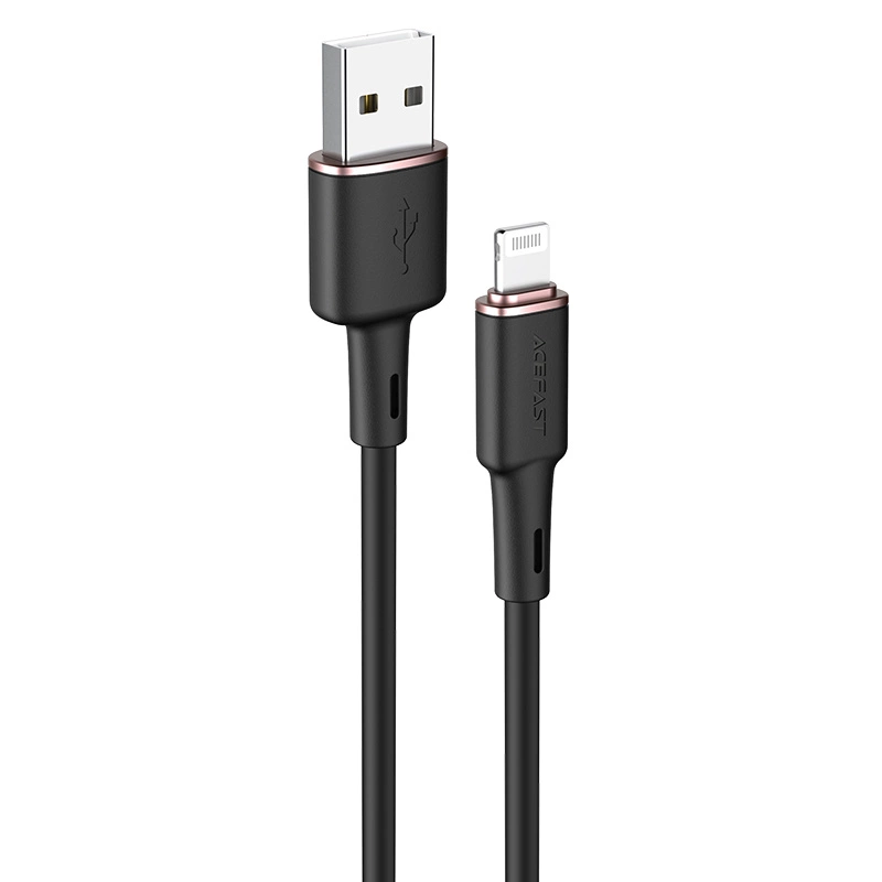 Acefast cable MFI USB - Lightning 1.2m, 2.4A black (C2-02 black)eng